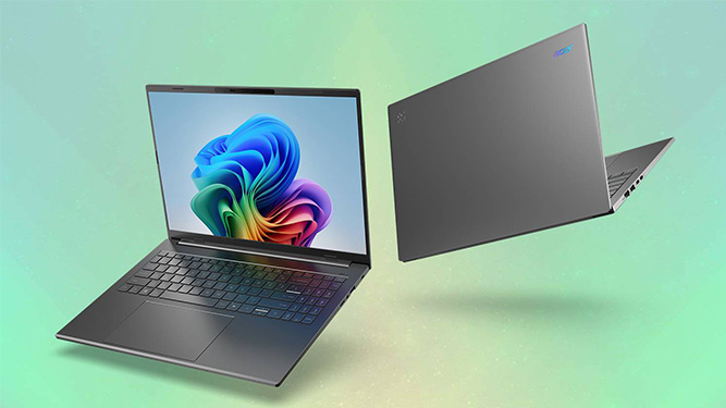 لپ تاپ های سری Acer Aspire 16 AI با سه پردازنده اینتل، AMD و اسنپدراگون معرفی شدند