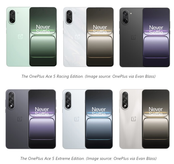 New OnePlus smartphones revealed by reliable leaker ahead of time1 گوشیهای هوشمند جدید وانپلاس توسط افشاگر معتبر فاش شدند