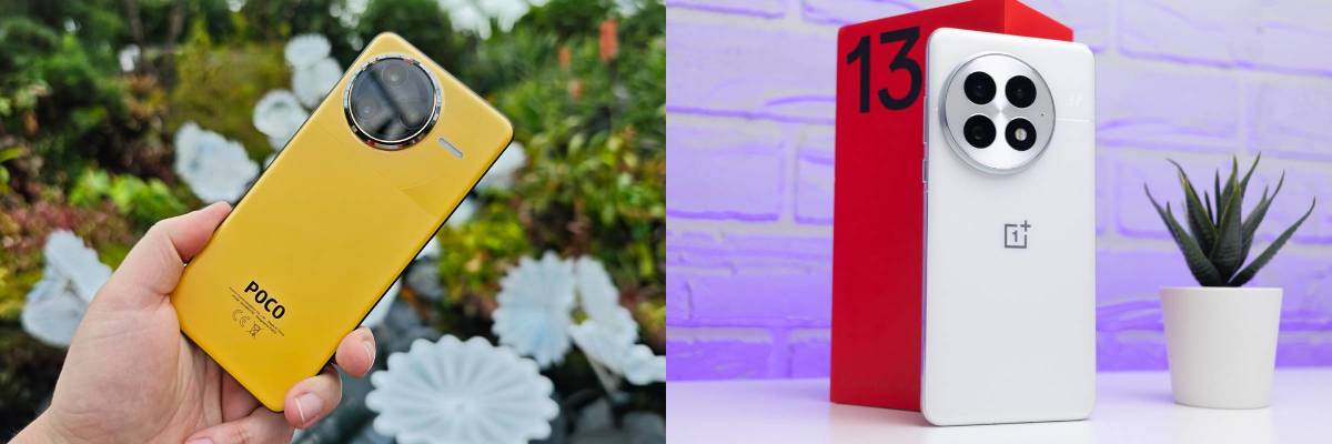 OnePlus 13 vs Poco F7 Ultra build quality 1 مقایسه پوکو F7 اولترا و وانپلاس ۱۳: کیفیت ساخت