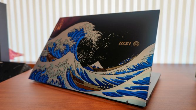 رونمایی MSI از لپ تاپ Prestige 13 AI+ Ukiyo-e Edition؛ تلفیق هنر ژاپنی با سخت افزار قدرتمند