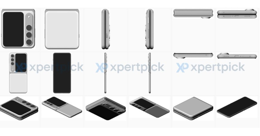 This could be our first look at Oppo Find N5 Flip1 اولین تصاویر گوشی اوپو فایند N5 فلیپ منتشر شد