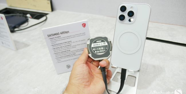ام‌اس‌آی SSDهای جیبی DATAMAG 40Gbps و DATAMAG 20Gbps را به نمایش گذاشت