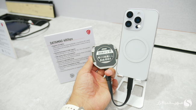 اماسآی SSDهای جیبی DATAMAG 40Gbps و DATAMAG 20Gbps را به نمایش گذاشت