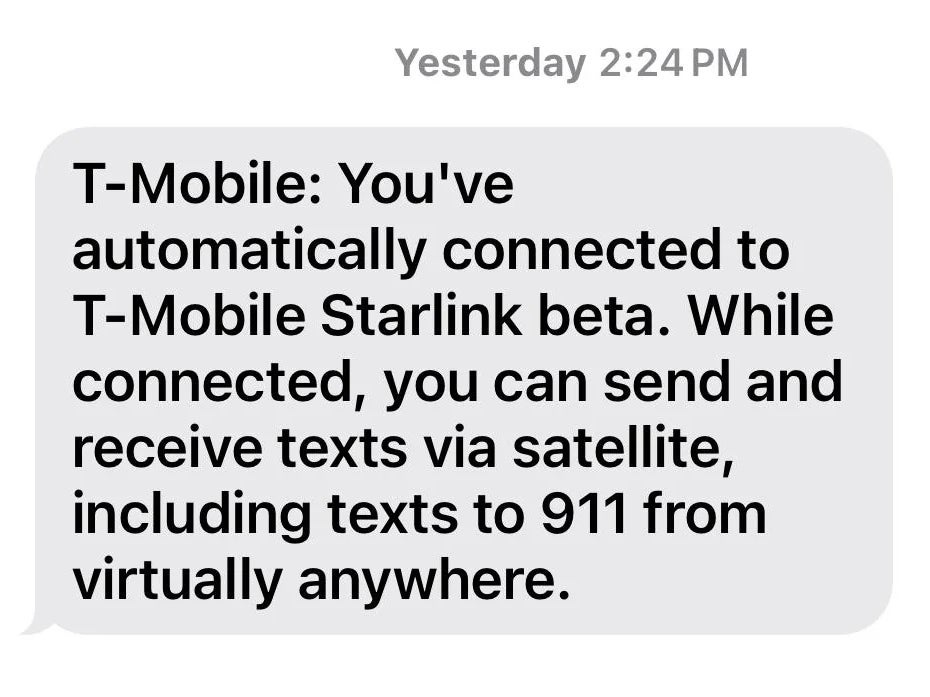 iPhone 13 user shares T-Mobile Starlink experience from the middle of nowher0e یک کاربر آیفون 13 از تجربه خود با استارلینک T-Mobile در منطقهای کاملاً دورافتاده گفت