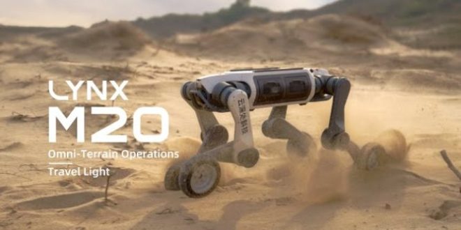 Lynx M20 معرفی شد؛ ربات تر و فرز چینی که هیچ چیز جلودارش نیست [تماشا کنید]