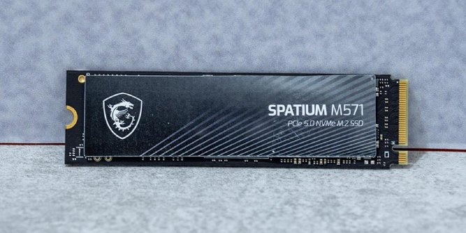 اس اس دی فوق سریع MSI SPATIUM M571 با سرعت سرسام آور 14.8 گیگابایت بر ثانیه معرفی شد
