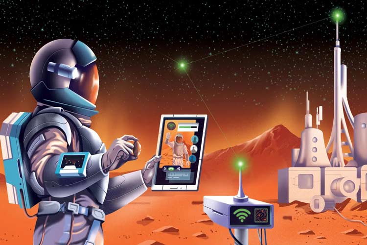چگونه میتوان اینترنتی در مریخ ساخت؟