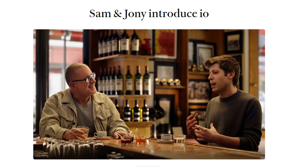 کمپانی OpenAI استارتاپ سختافزاری جانی آیو را تصاحب کرد: بازتعریف مفهوم رایانش شخصی