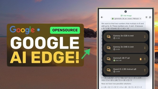 با اپلیکیشن جدید گوگل، هوش مصنوعی همیشه همراه شماست، حتی وقتی آفلاین هستید + لینک دانلود