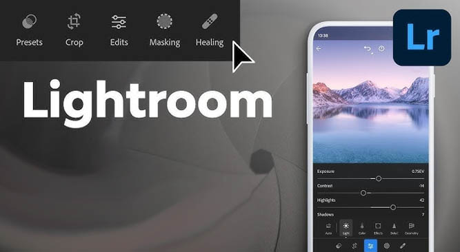 اپلیکیشن adobe lightroom