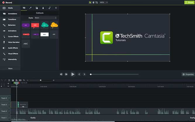 نرم افزار ضبط صفحه Camtasia