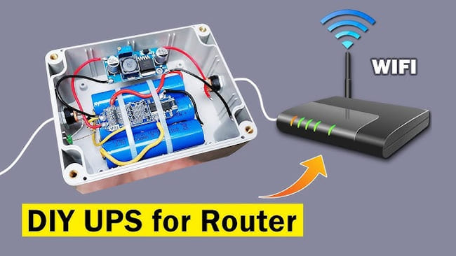 ساخت ups برای مودم