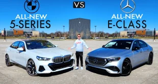مرسدس بنز E-Class در برابر بی‌ام‌و سری ۵: نبرد سدان‌های لوکس - دیجینوی
