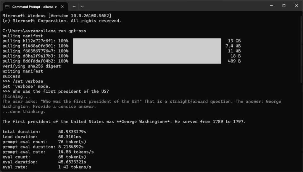 چگونه مدل متن‌باز OpenAI را روی کامپیوتر و لپ‌تاپ اجرا کنیم؟ آموزش تصویری و مرحله‌ای