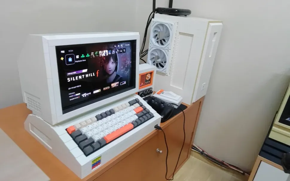 ایده خلاقانه کاربر ردیت: سرهمکردن یک کامپیوتر شبیه Apple II با قطعات لگو