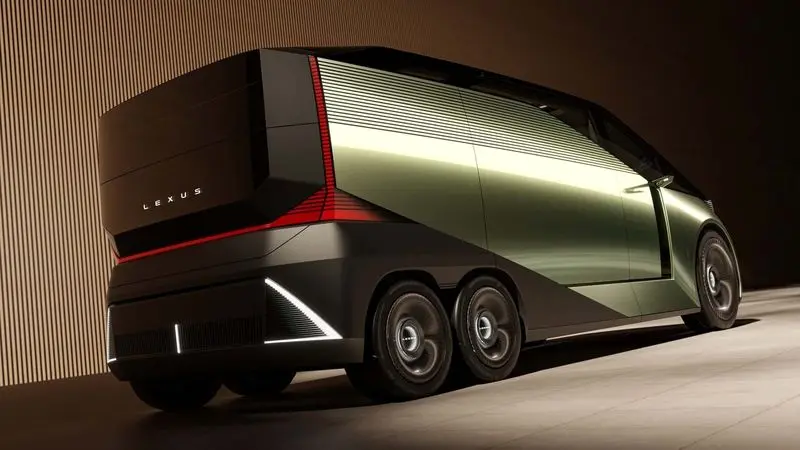 لکسوس LS حالا لوکس‌ترین فضای متحرک جهان است!