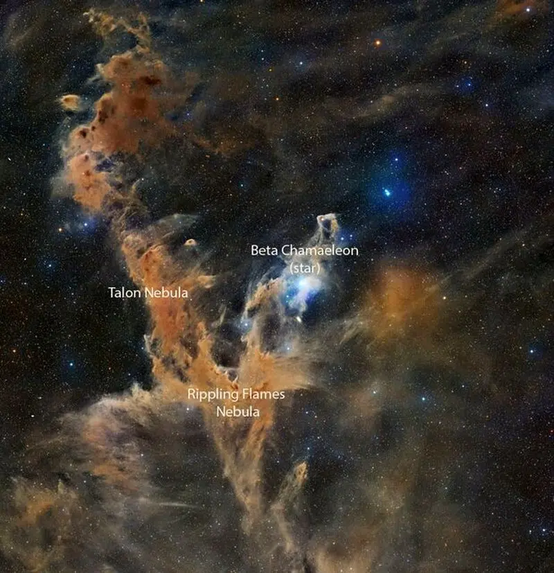 عکس روز ناسا: چشمانداز خیرهکننده صورت فلکی آفتابپرست