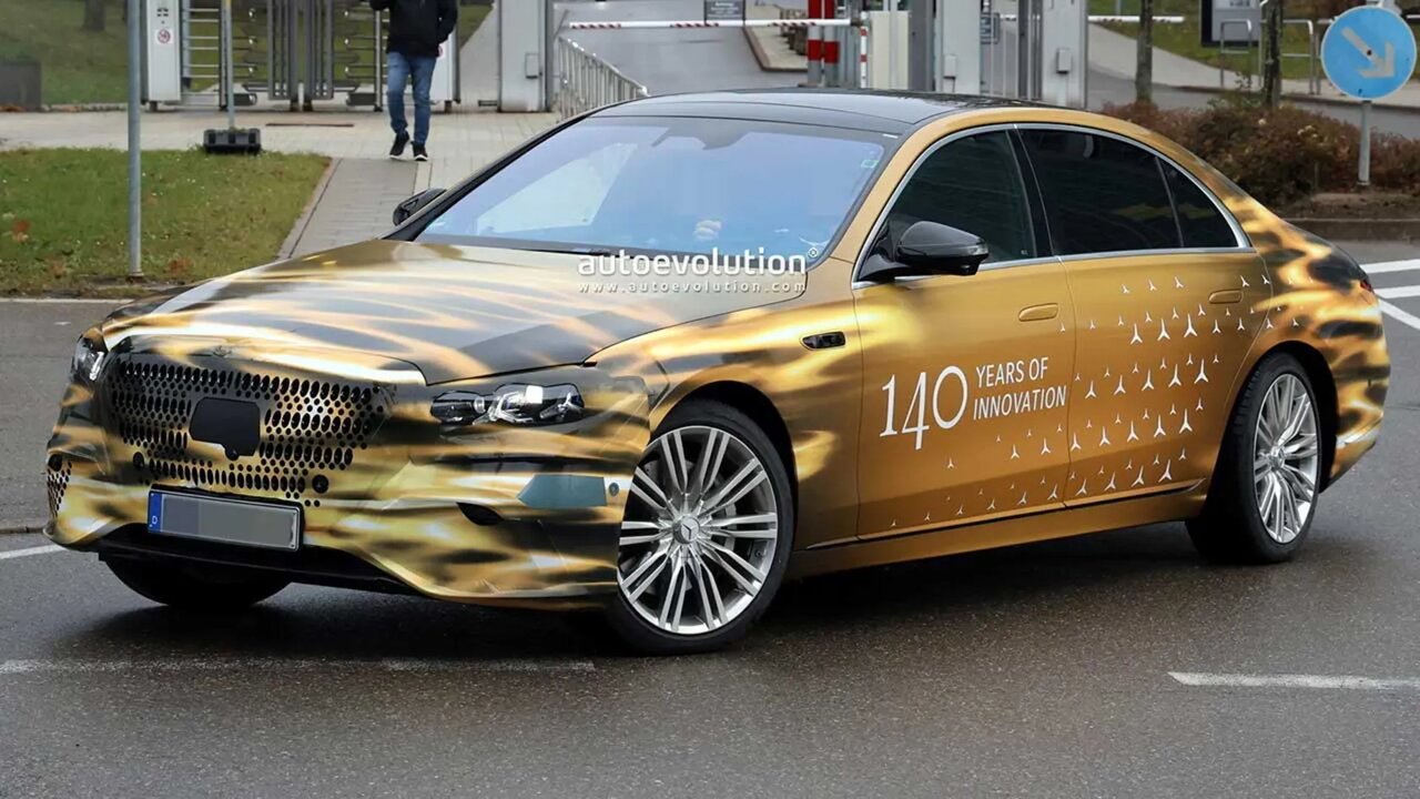 مرسدس S کلاس جدید در راه است