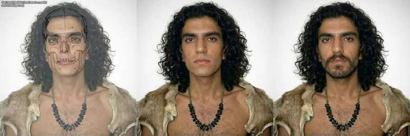 بازسازی چهره مردی که ۱۰ هزار سال پیش در ایران زندگی میکرد