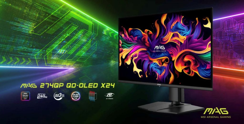 MSI مانیتور گیمینگ 27 اینچی 2.5K با نرخ تازه‌سازی 240 هرتز عرضه کرد