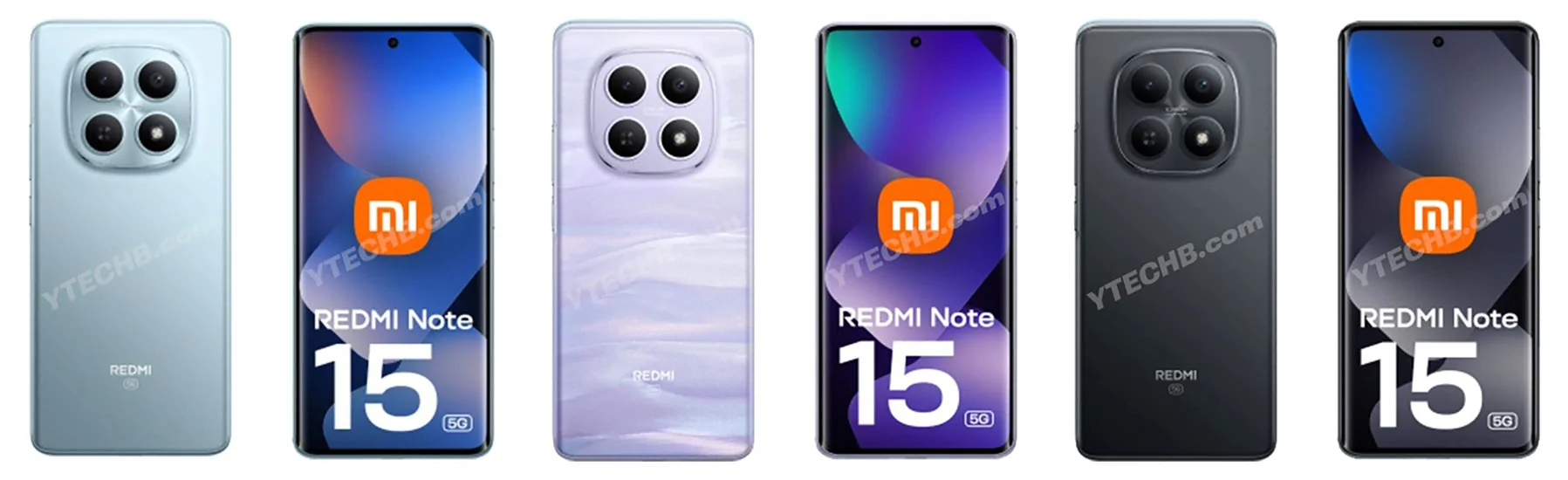 انتشار جزئیات جدید سری ردمی نوت 15 از برند شیائومی