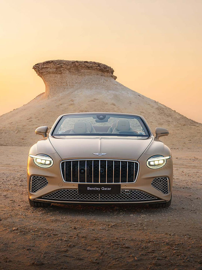 معرفی بنتلی آزور با الهام از زیبایی غروب خلیج فارس