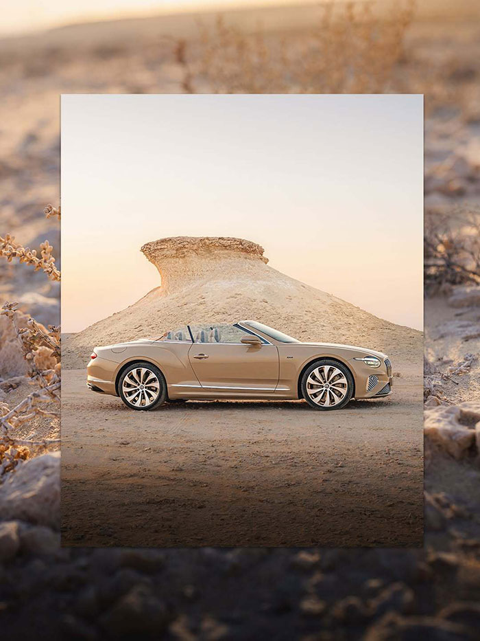 معرفی بنتلی آزور با الهام از زیبایی غروب خلیج فارس