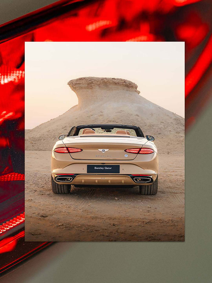 معرفی بنتلی آزور با الهام از زیبایی غروب خلیج فارس