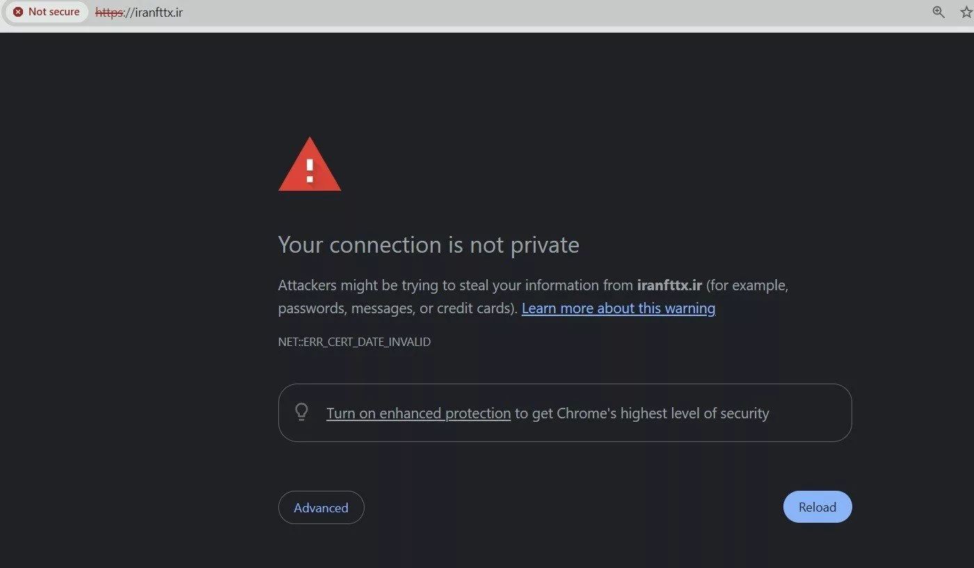 وب‌سایت‌های ایرانی با مشکل تمدید گواهی SSL مواجهند